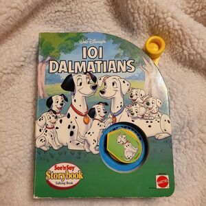Walt Disney See'n Say Talking Storybook 101 Dalmatians Vintage 1994